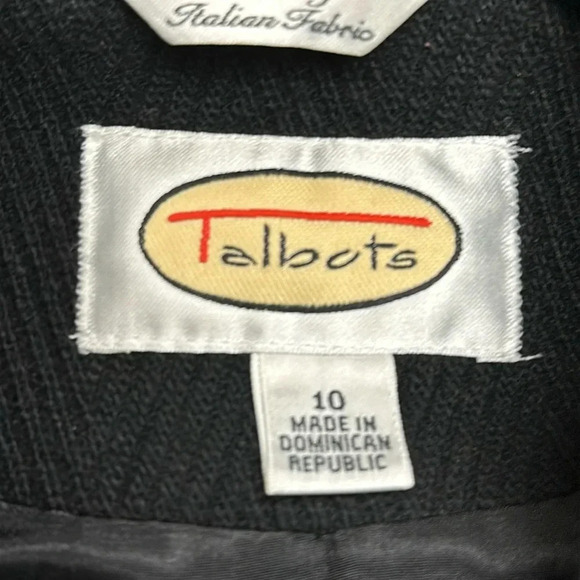 Talbots Wool Jacket Womens Petites Size 10 Italian Fabric Toggle Classic Winter - Picture 3 of 6